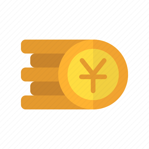 Coin, money, yuan, stack, cash, currency, finance icon - Download on Iconfinder
