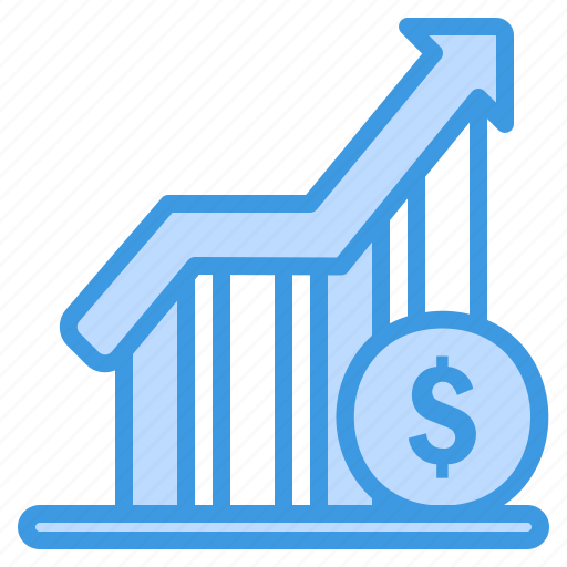 Profit, growth, chart, graph, income, finance, currency icon - Download on Iconfinder