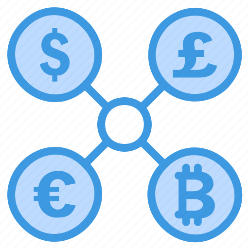 Exchange, currency, money, dollar, euro, pound, bitcoin icon - Download on Iconfinder