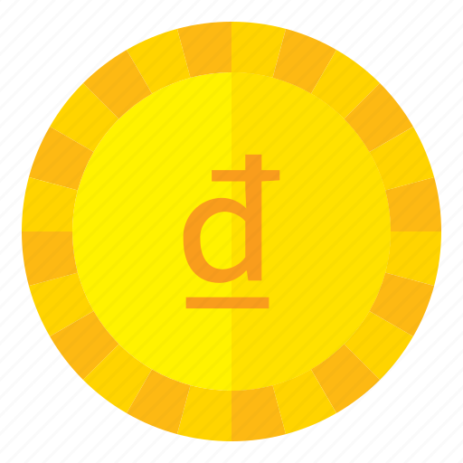 Currency, coin, money, finance, vietnamese icon - Download on Iconfinder