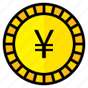 currency, coin, money, finance, yen, japan