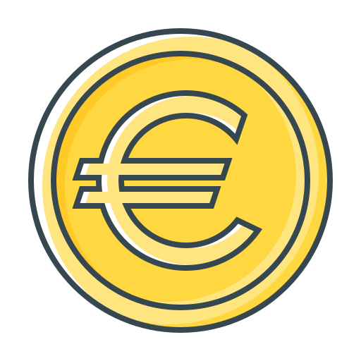 Coin, currency, eur, euro icon - Free download on Iconfinder
