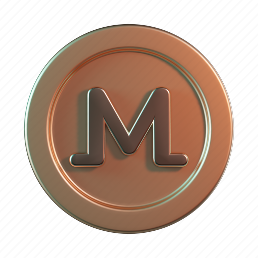 Monero, coin, money, cryoptocurrency icon - Download on Iconfinder