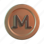 monero, coin, money, cryoptocurrency 