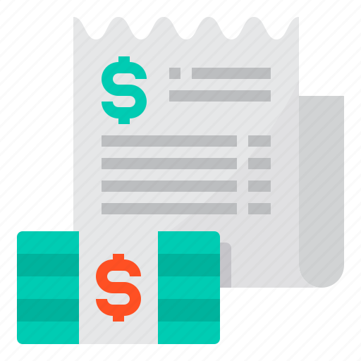 Bill, cash, document, file, money icon - Download on Iconfinder
