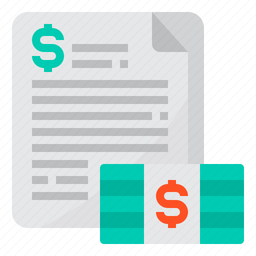 Cash, contract, document, file, money icon - Download on Iconfinder