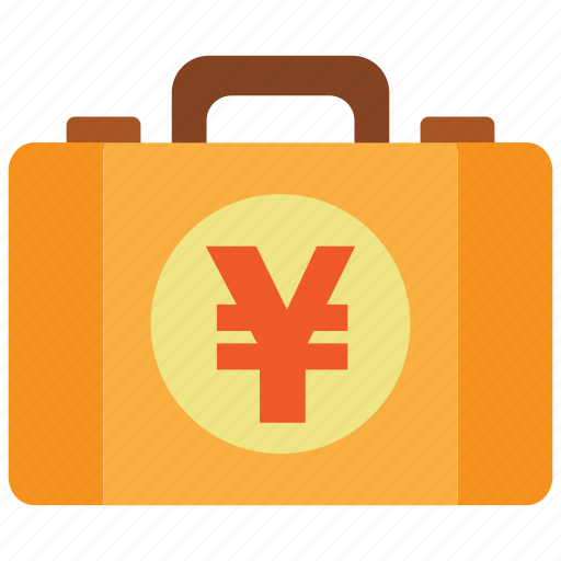 Briefcase, business, cash, money, money bag, property, yen icon - Download on Iconfinder