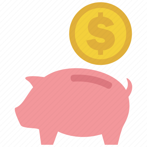 Coin, dollar, investment, money, pig, save, saving icon - Download on Iconfinder