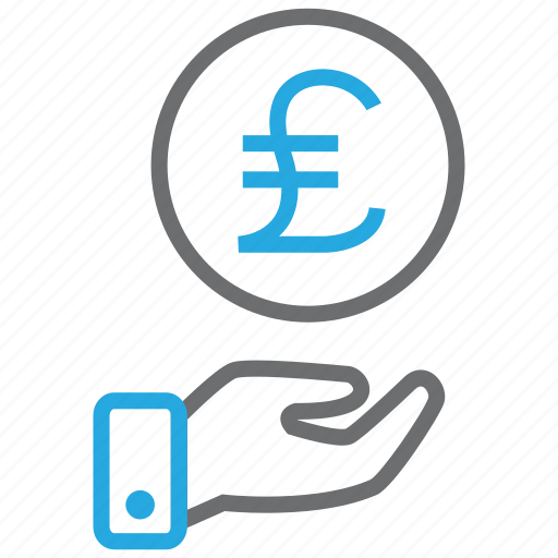 Credit, currency, debit, money, pound, profit, turnover icon - Download on Iconfinder