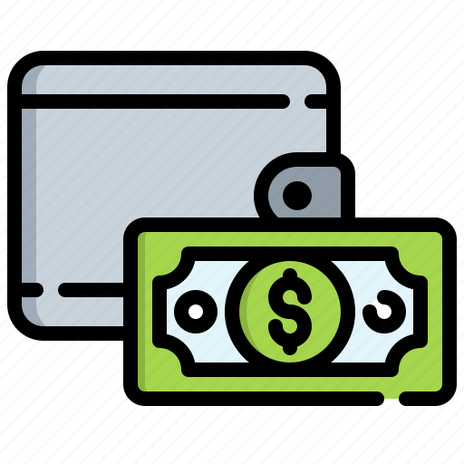 Cash, billfold, wallet, money icon - Download on Iconfinder