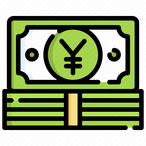 Cash, money, yen, currency, finance icon - Download on Iconfinder