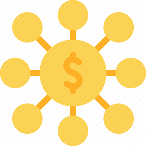 Investment, profit, dollar, expand, networking icon - Download on Iconfinder