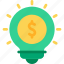 lamp, money, idea, creative, marketing 