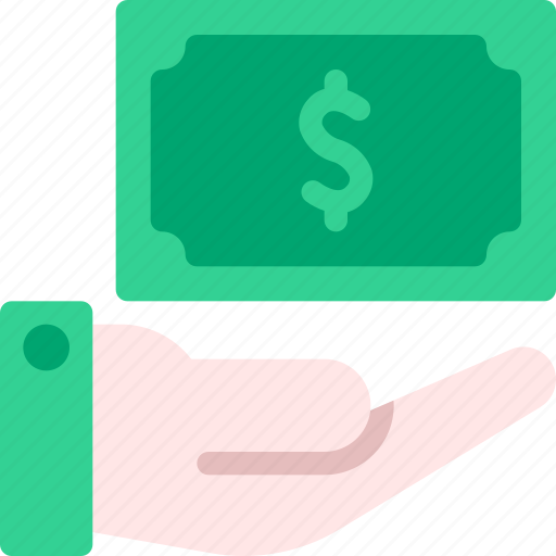 Money, currency, payment, hand, dollar icon - Download on Iconfinder