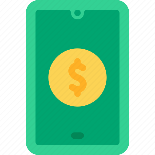 Smartphone, dollar, money, finance, bank icon - Download on Iconfinder