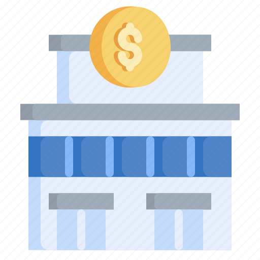 Bank, savings, money, building icon - Download on Iconfinder