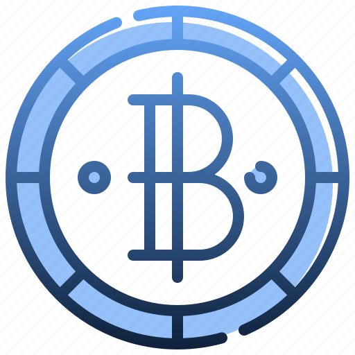 Baht, currency, cash, coin, money icon - Download on Iconfinder
