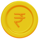 rupee, coin, money, currency, business, finance, india, 3d