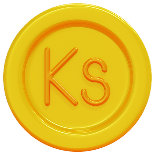 Burmese, kyat, coin, business, finance, money, currency icon - Free download