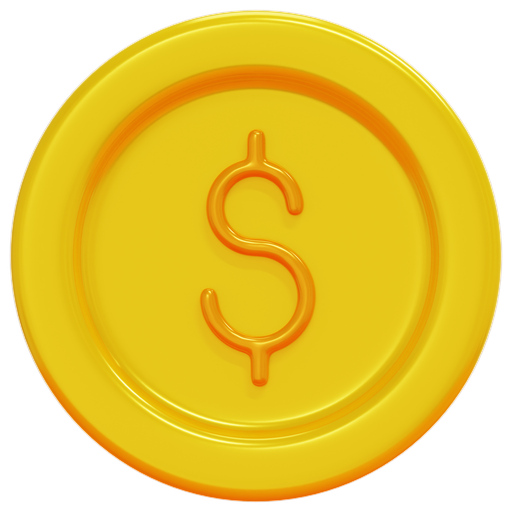Dollar, coin, money, currency, us, business, finance icon - Free download