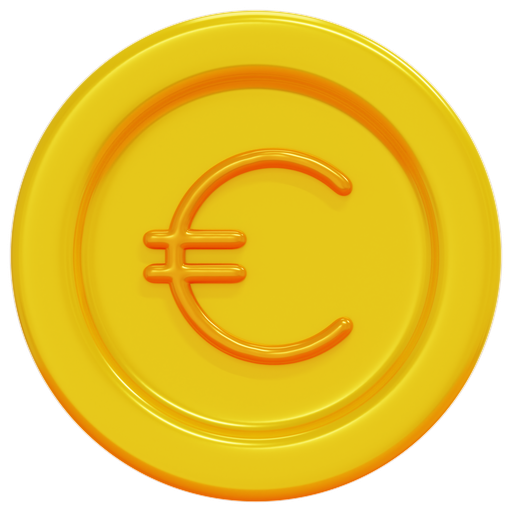 Euro, coin, currency, money, business, finance, europe icon - Free download