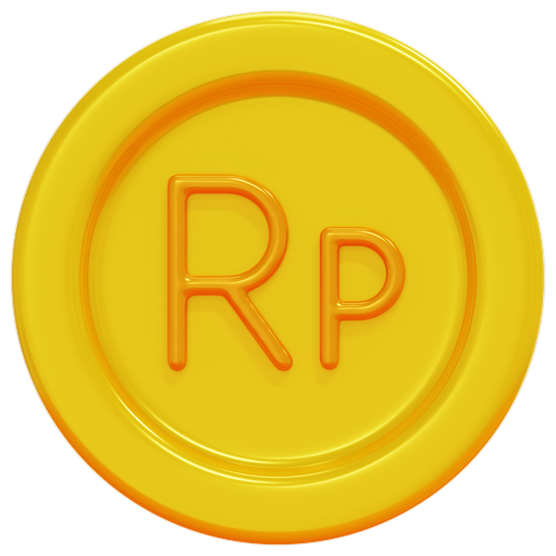 Indonesian, rupiah, coin, currency, indonesia, money, finance icon - Free download