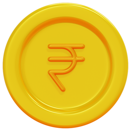 Rupee, coin, money, currency, business, finance, india icon - Free download