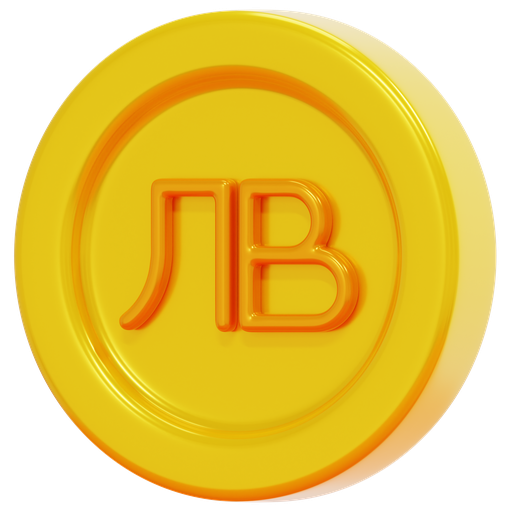 Bulgarianlev, coin, business, finance, money, bulgarian, currency icon - Free download