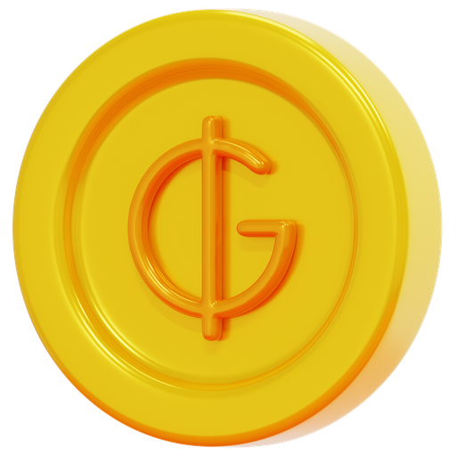 Guarani, business, coin, finance, money, cash, currency icon - Free download