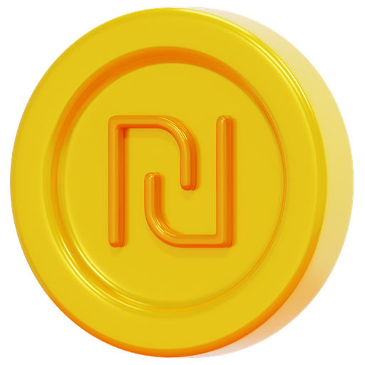 Shekel, business, coin, finance, money, israel, currency icon - Free download