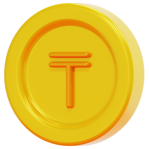 Tenge, coin, business, finance, money, cash, currency icon - Free download