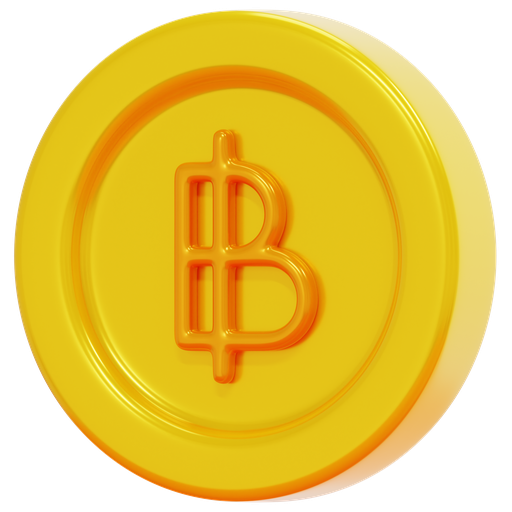 Thai, baht, coin, business, finance, thailand, money icon - Free download