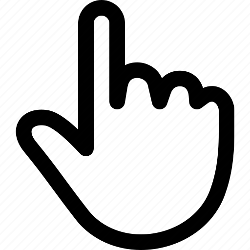 Cursor, hand, finger, ckick, link icon - Download on Iconfinder