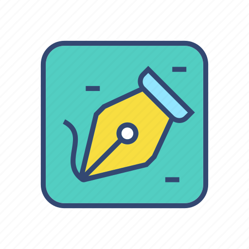 Curvature, equipment, pen, tool icon - Download on Iconfinder