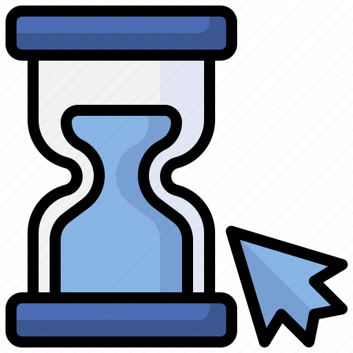 Hourglass, timer, waiting, time, loading icon - Download on Iconfinder