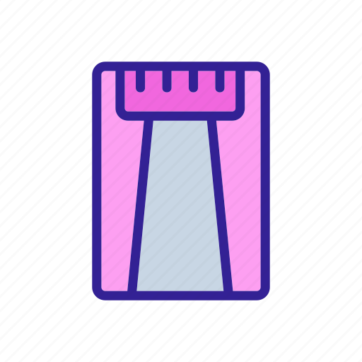 Contour, curtain, decor, fabric icon - Download on Iconfinder