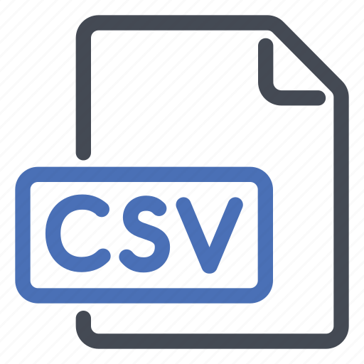 Csv, extension, file icon - Download on Iconfinder