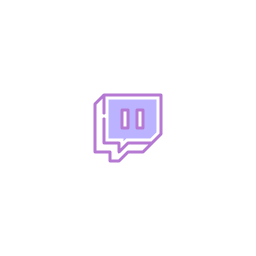 Twitch, chat, talk, gaming icon - Free download