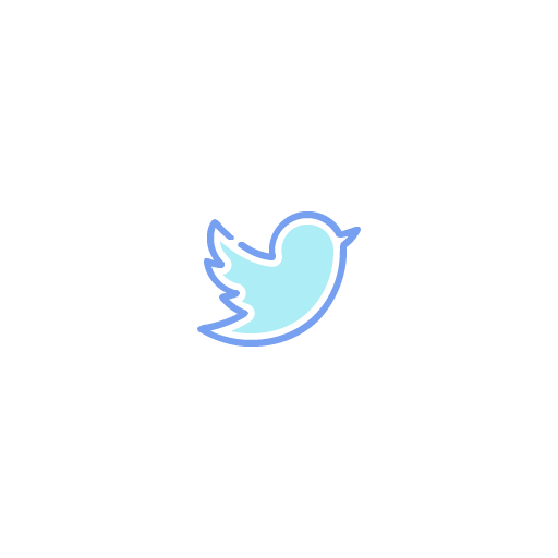 Twitter, twit, logo, social media icon - Free download