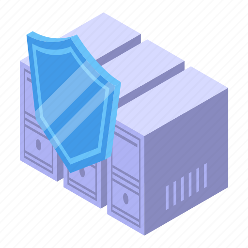 Customer, database, computers, isometric icon - Download on Iconfinder