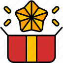 gift, customer, loyalty, star, present, surprise, box