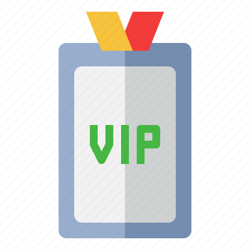 Vip, exclusive, membership, card, pass icon - Download on Iconfinder