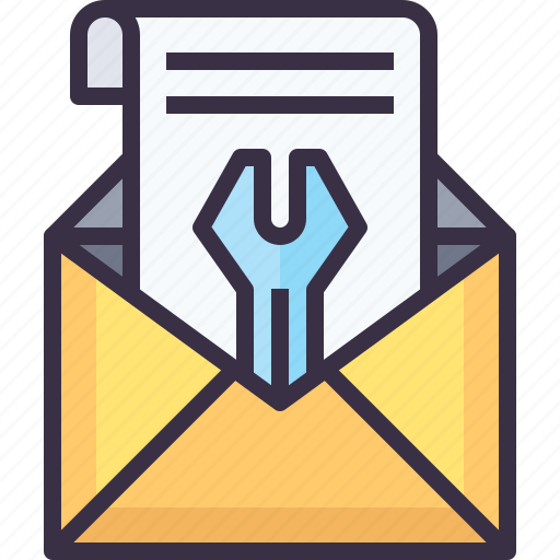 Business, email, letter, maill, message, service, support icon - Download on Iconfinder