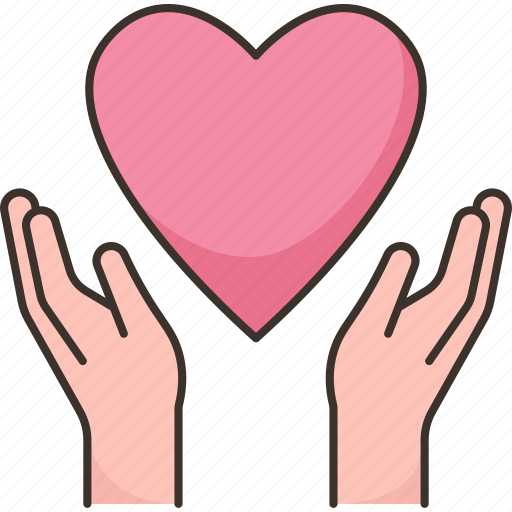 Support, care, help, heart icon - Download on Iconfinder