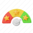 customer, satisfaction, star, review, rating, speedometer, feedback, service, dashboard