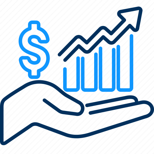 Increasing revenue, growth, increase, revenue, sales, business, graph icon - Download on Iconfinder