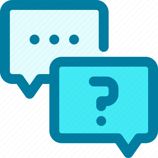 Ask, chat, conversation, faq, question, support, talk icon - Download on Iconfinder