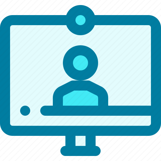 Call, conference, interactive, meeting, support, video icon - Download on Iconfinder