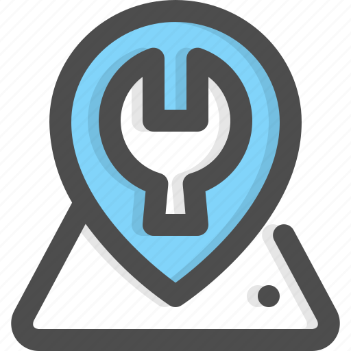 Car, location, map, placeholder, pointer, service icon - Download on Iconfinder