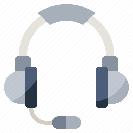 Customer, earphones, headphones, headset, microphone, service, technology icon - Download on Iconfinder